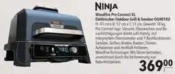 CITTI Markt NINJA Woodfire Pro Connect XL Elektrischer Outdoor Grill & Smoker OG901EU Angebot