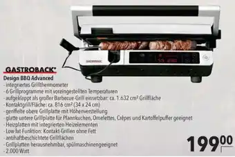 CITTI Markt GASTROBACK Design BBQ Advanced Angebot