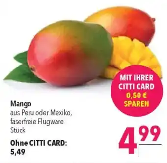CITTI Markt Mango Angebot