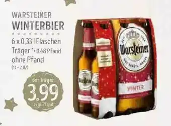 Edeka Struve Warsteiner Winterbier Angebot