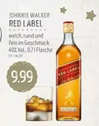 Edeka Struve Johnnie Walker Red Label Angebot