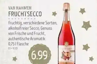 Edeka Struve Van Nahmen Fruchtsecco Angebot