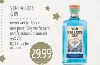 Edeka Struve Von Hallers Gin Angebot