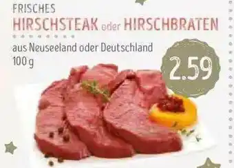 Edeka Struve Frisches Hirschsteak Oder Hirschbraten Angebot