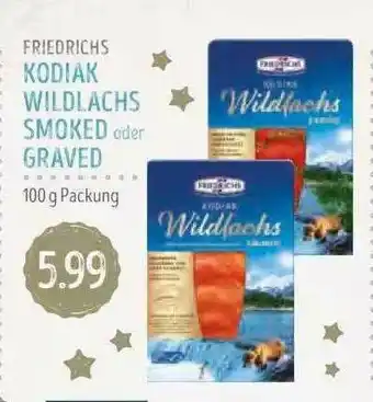 Edeka Struve Friedrichs Kodiak Wildlachs Smoked Oder Graved Angebot