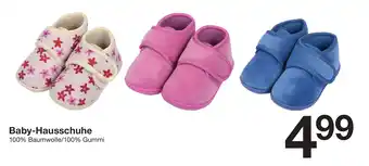 Zeeman Baby-Hausschuhe Angebot