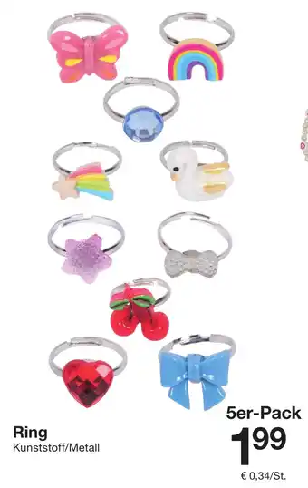 Zeeman Ring 5er-Pack Angebot