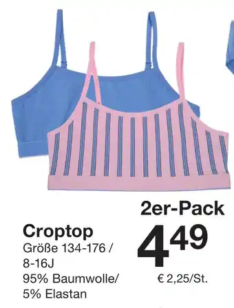 Zeeman Croptop 2er-Pack Angebot