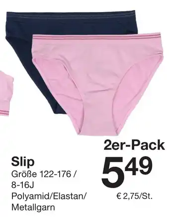 Zeeman Slip 2er-Pack Angebot