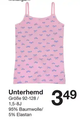 Zeeman Unterhemd Angebot