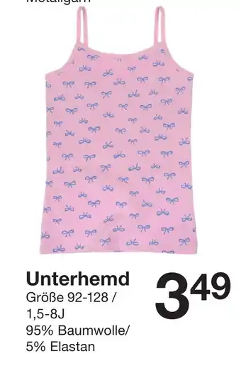 Zeeman Unterhemd Angebot