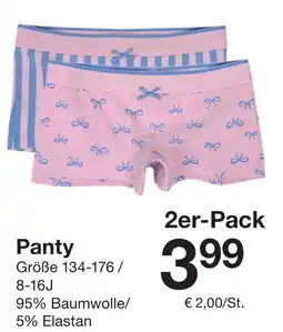 Zeeman Panty 2er-Pack Angebot