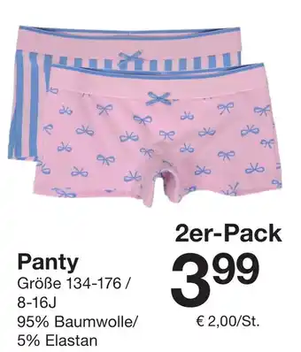 Zeeman Panty 2er-Pack Angebot