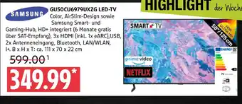 Marktkauf SAMSUNG GU50CU6979UXZG LED-TV Angebot