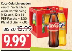 Marktkauf Coca-Cola Limonaden Angebot
