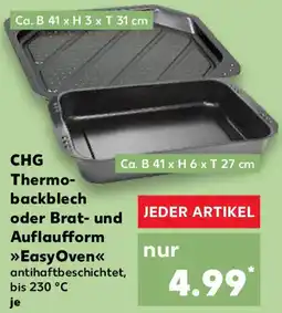Kaufland CHG Thermobackblech oder Brat- und Auflaufform Angebot