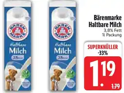 Edeka Bärenmarke Haltbare Milch Angebot