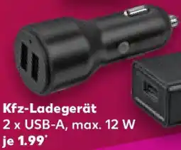 Kaufland SWITCH ON Kfz-Ladegerät Angebot