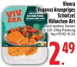 Edeka Vivera Veganes knuspriges Schnitzel Hähnchen-Art Angebot