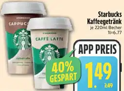 Edeka Starbucks Kaffeegetränk Angebot