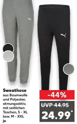 Kaufland Puma Sweathose Angebot
