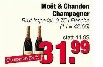 Edeka Scherer Moët & Chandon Champagner Angebot