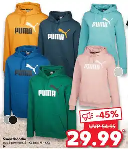 Kaufland Puma Sweathoodie Angebot
