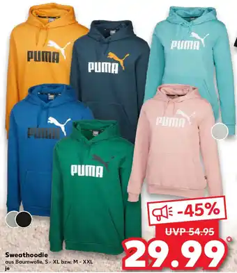 Kaufland Puma Sweathoodie Angebot