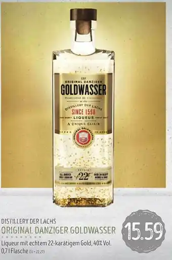 Edeka Struve Distillery Der Lachs Original Danziger Goldwasser Angebot