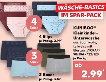Kaufland KUNIBOO Kleinkinder Unterwäsche Angebot