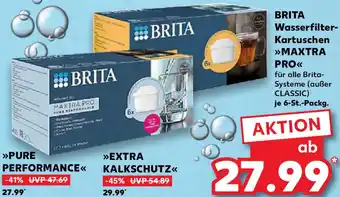 Kaufland BRITA Wasserfilter Kartuschen MAXTRA PRO Angebot