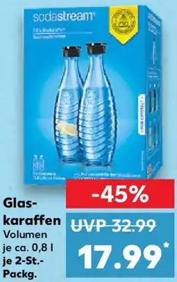 Kaufland Sodastream Glaskaraffen Angebot