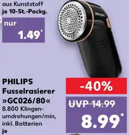 Kaufland PHILIPS Fusselrasierer GC026/80 Angebot