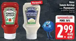 Edeka Heinz Tomato Ketchup oder Mayonnaise Angebot