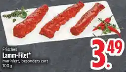 Edeka Frisches Lamm-Filet Angebot