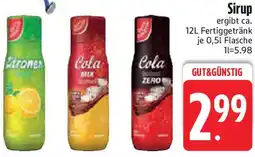 Edeka GUT & GÜNSTIG Sirup Angebot