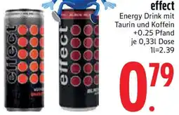 Edeka effect Energy Drink Angebot