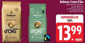 Edeka Dallmayr Crema d'Oro Angebot