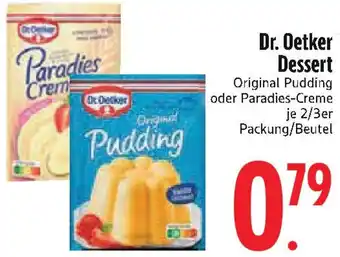 Edeka Dr. Oetker Dessert Angebot