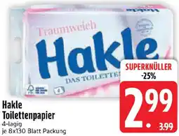 Edeka Hakle Toilettenpapier Angebot