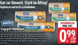 Edeka Swirl Tragegriff-Müllbeutel Angebot