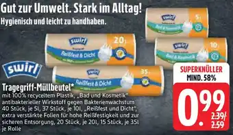 Edeka Swirl Tragegriff-Müllbeutel Angebot