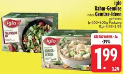 Edeka iglo Rahm-Gemüse oder Gemüse-Ideen Angebot