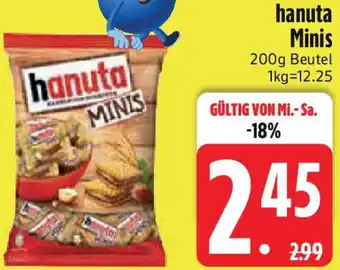 Edeka hanuta Minis Angebot