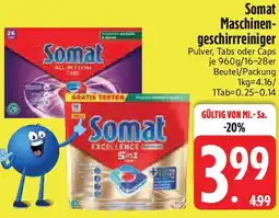 Edeka Somat Maschinengeschirrreiniger Angebot