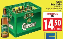 Edeka Gösser Natur-Radler Angebot