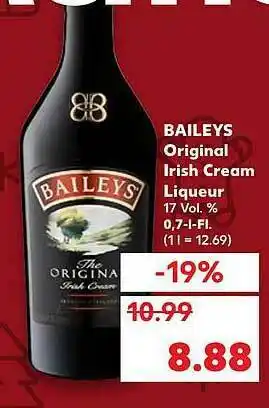 Kaufland Baileys Original Irish Cream Liqueur Angebot