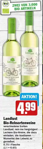 HIT Landlust Bio-Rebsortenweine Angebot