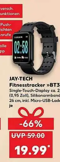 Kaufland Jay-tech Fitnesstracker  „bt3“ Angebot