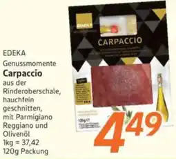 inkoop EDEKA Genussmomente Carpaccio Angebot